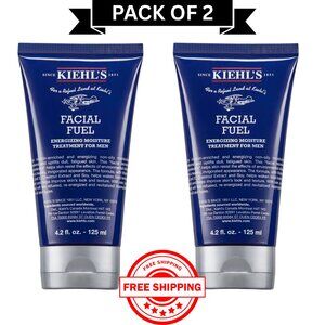 Kiehl's Facial Fuel Energizing Moisture Treatment 4.2 oz 2 PACK